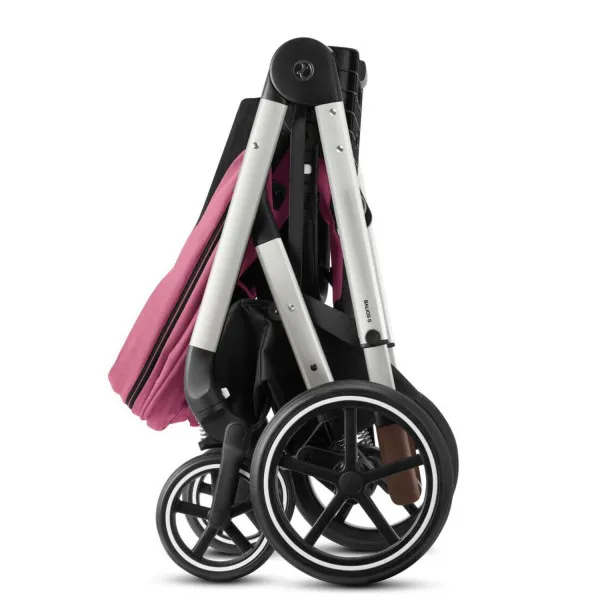 Cybex kolica Balios S Lux, MagnoliaPink(sivi ram)