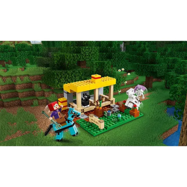 Lego Minicraft the horse stable