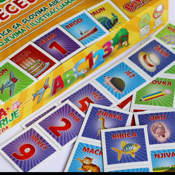 Igra Memorije Abeceda 
