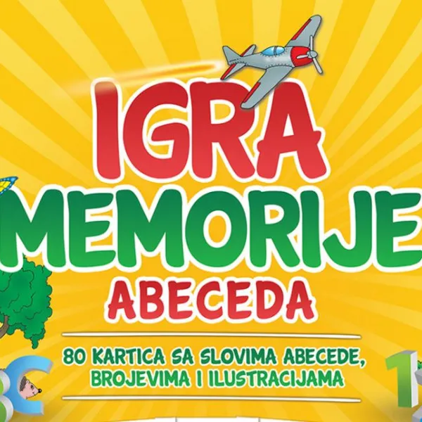 Igra Memorije Abeceda 