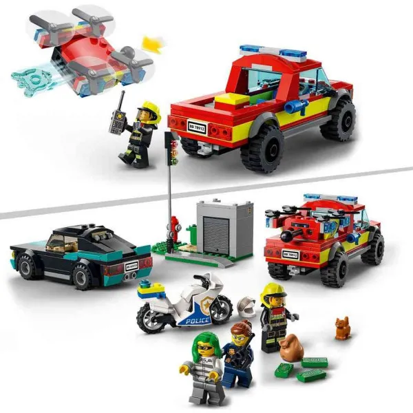 Lego Vatrogasna akcija i policijska potjera 