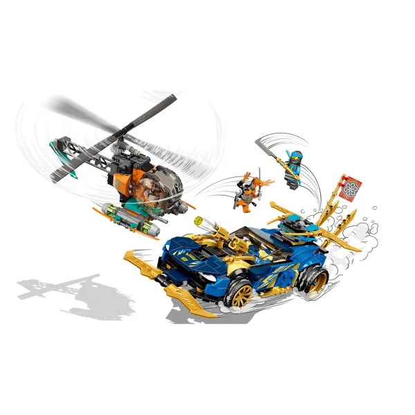 Lego Jayev i Nya-in EVO trakaći automobil 
