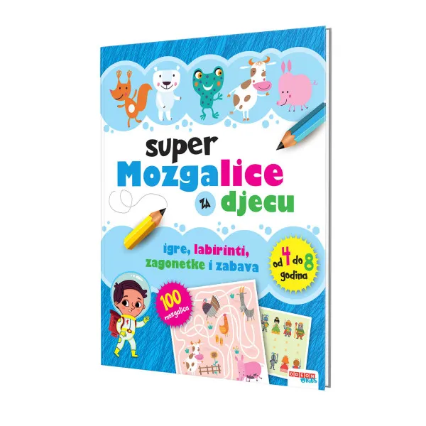 Super mozgalice za djecu - 100 mozgalica 