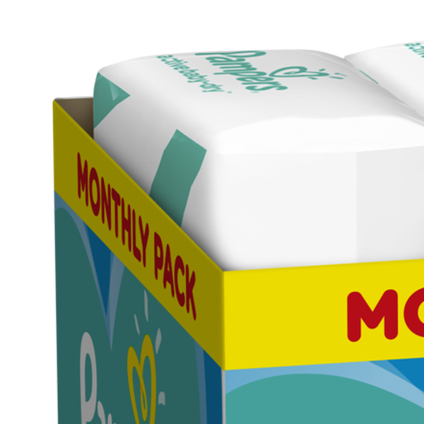Pampers pelene active baby monthlyS3 6-10kg 208kom 