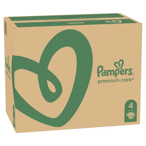 Pampers pelene premium S4 8-14kg 168kom 