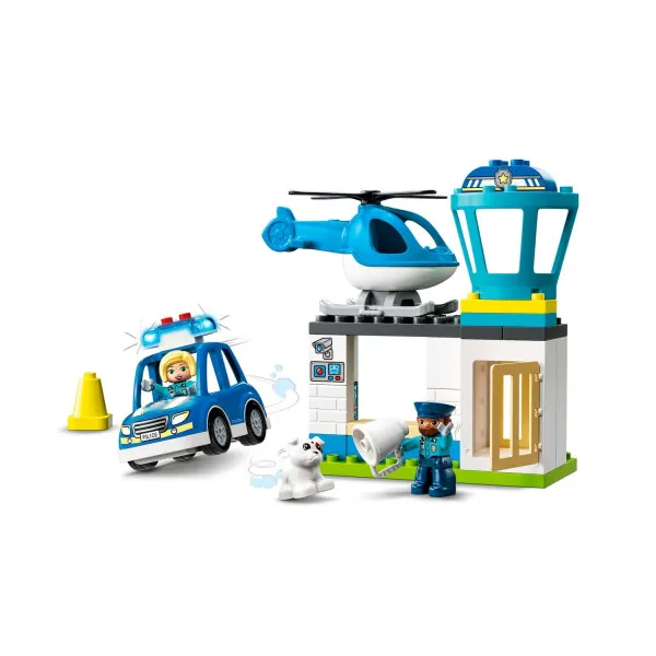 Lego Duplo Policijska stanica i helikopter 