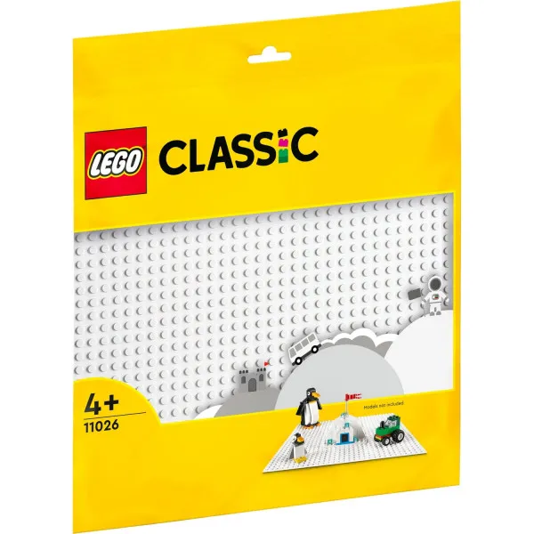 Lego Ploča za slaganje bijela mala 