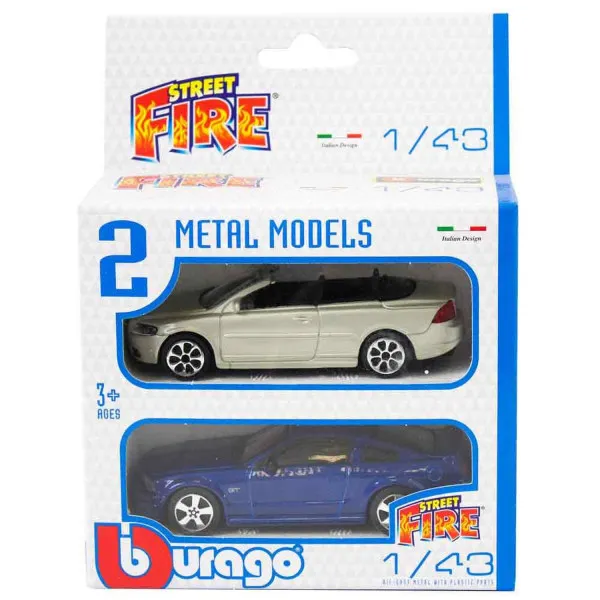 Burago street fire set 2 kom