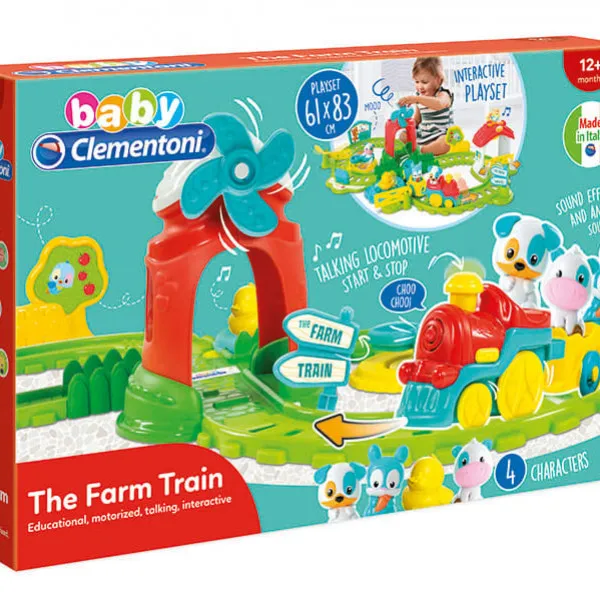 Clementoni Farma Vlak Set 