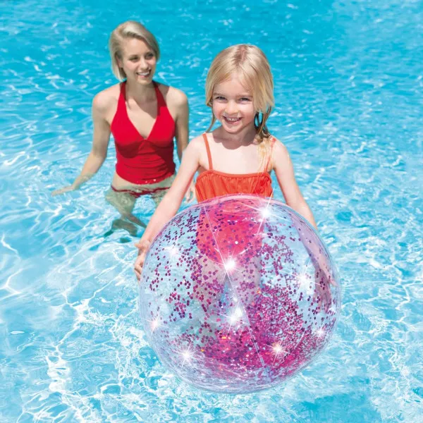 Intex lopta za plažu sa šljokicama