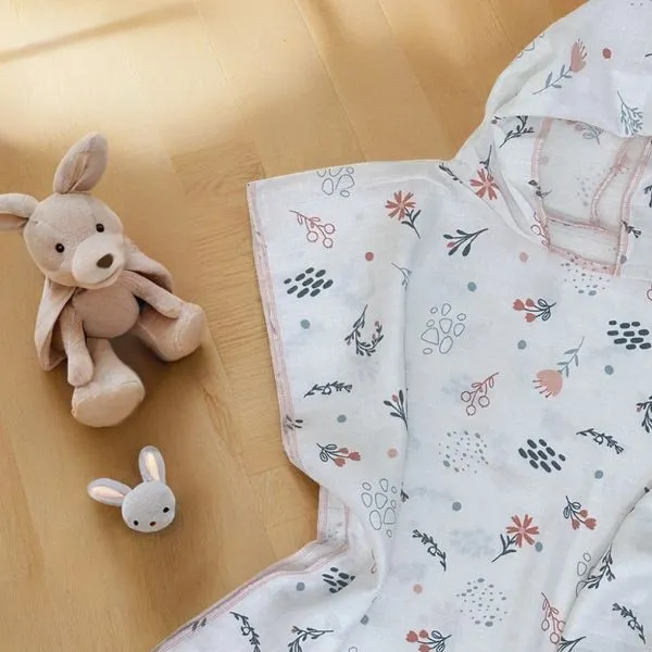 Baby textil pončo za plažu, djevojčice 