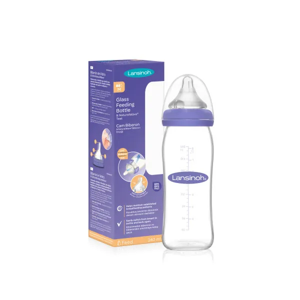 Lansinoh staklena boca 240 ml 