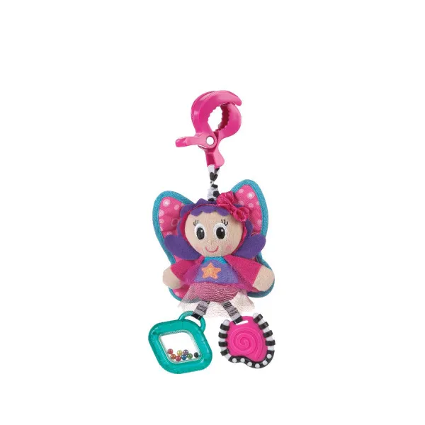 Playgro štipaljka <br />
mrdalica za kolica roze