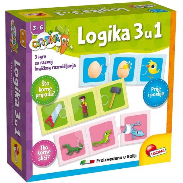 Carotina logika 3u1 