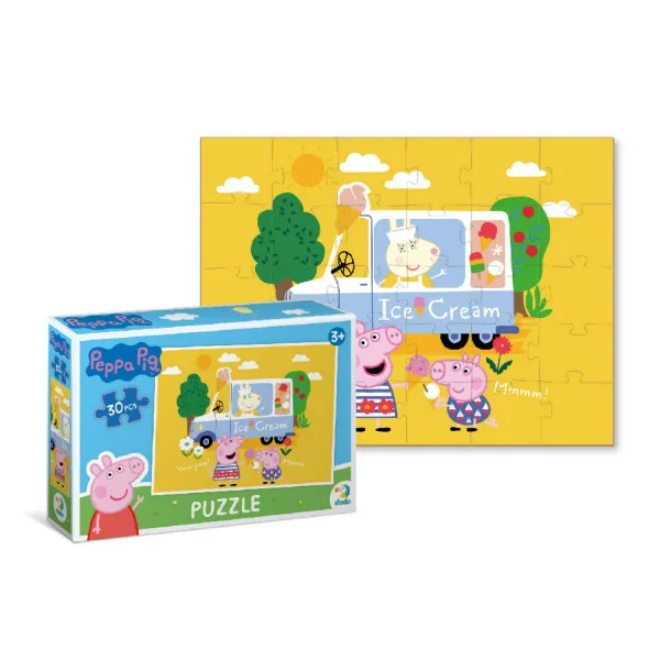 Dodo puzzle Peppa prase saobraćaj, 30 komada 