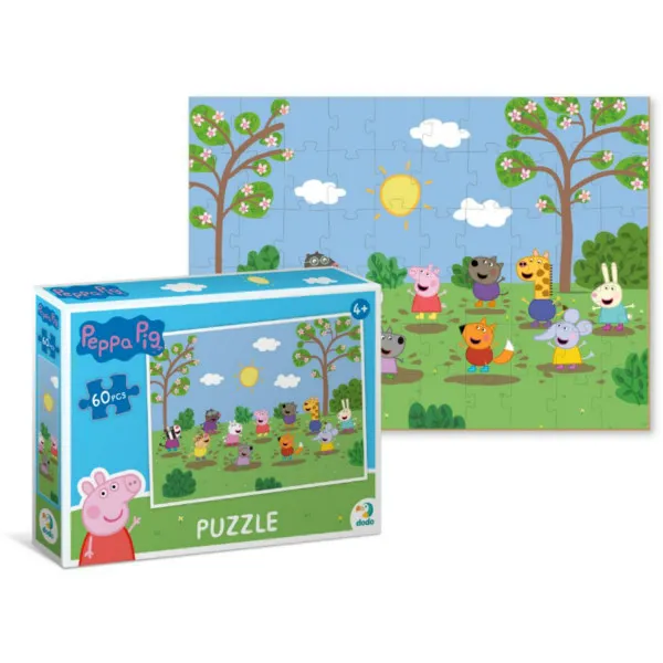 Dodo puzzle Peppa prase, letnji dan 60 komada 