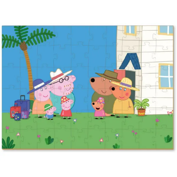 Dodo puzzle Peppa prase sa figurom letnji dan