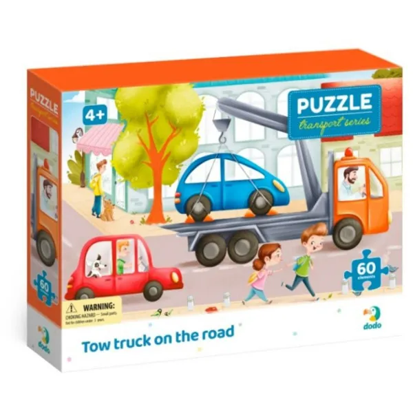 Dodo puzzle šleper na putu, 60 komada