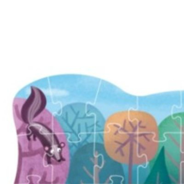 Dodo puzzle čudesne šumske životinje, 60 komada 