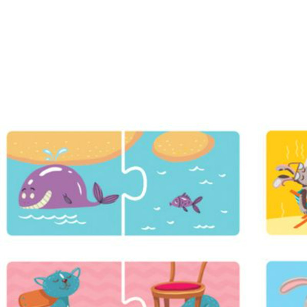 Dodo Duo puzzle suprotnosti 