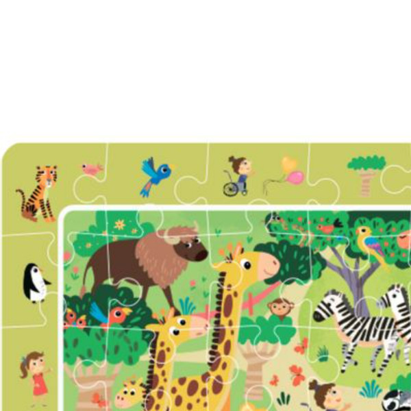 Dodo puzzle u zoološkom vrtu 
