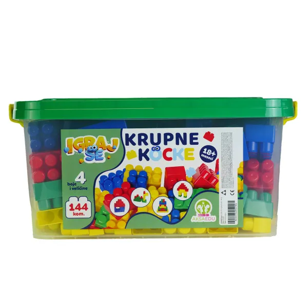 Igraj se krupne kocke - 144 el.