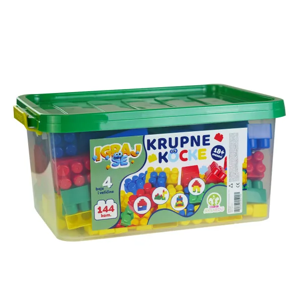Igraj se krupne kocke - 144 el.