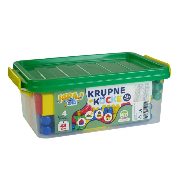 Igraj se krupne kocke - 48 el. 