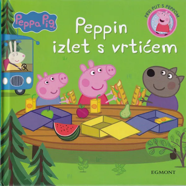 Peppin izlet s vrtićem - latinica 