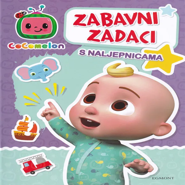 Cocomelon Zabavni zadaci s naljepnicama 