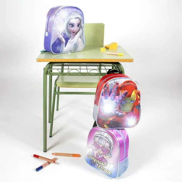HMX Lol 3D predškolski ranac za decu svetleći