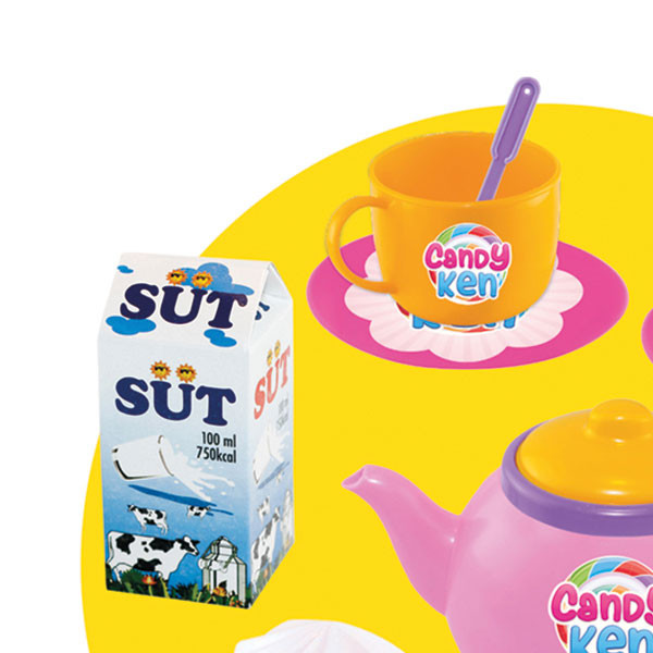 Set za čaj kolica 14pcs 