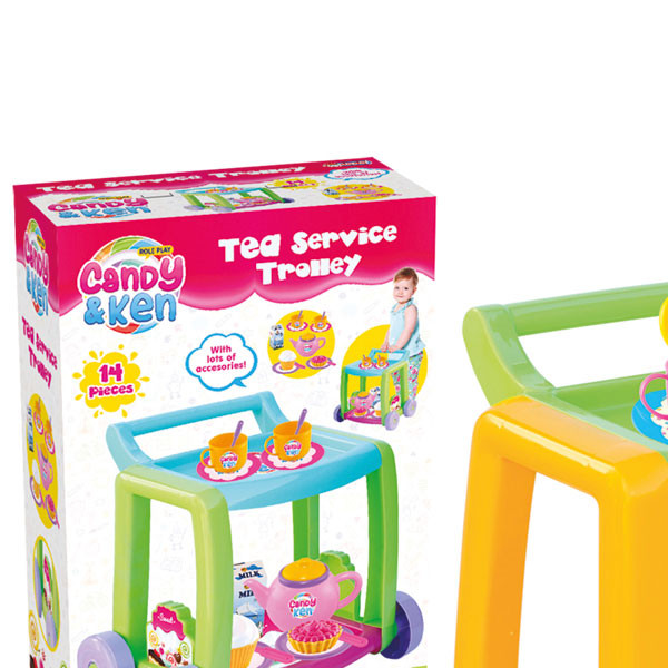 Set za čaj kolica 14pcs 