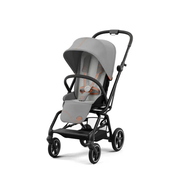 Cybex kolica Eezy S Twist+ 2, LavaGrey(crni ram) 