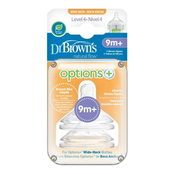 Dr.Browns Sil.cucla za wideneck bocicu vel.4 2upak 