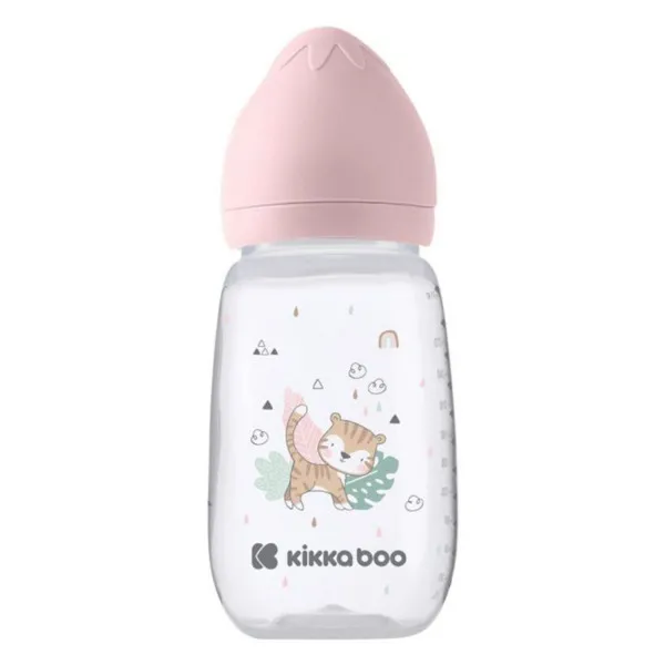 Kikka boo boca za hranje nje 310ml,savanna pink