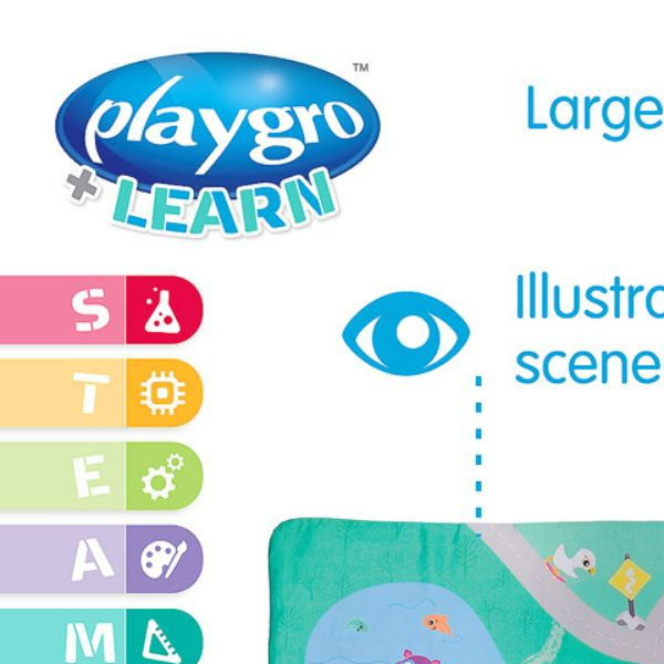 Playgro dvostrana prostirka za igru 
