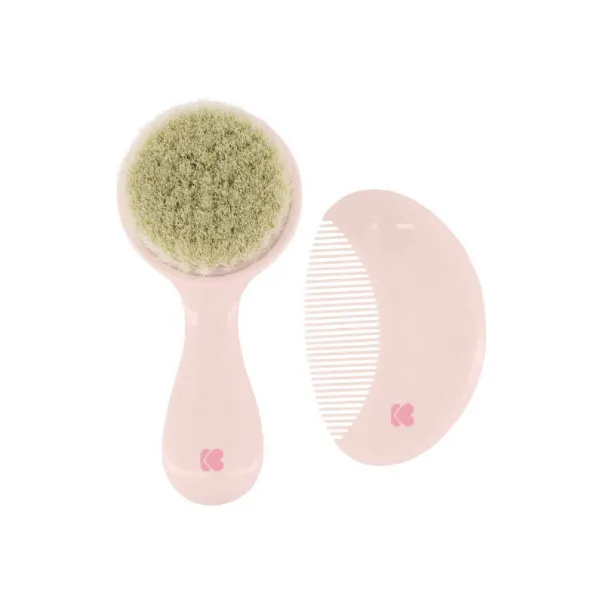 Kikka boo četka češalj prirodna dlaka,savanna pink