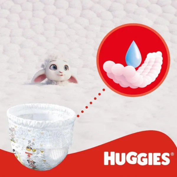 Huggies pelene pants jumbo 5 12-17kg 34kom
