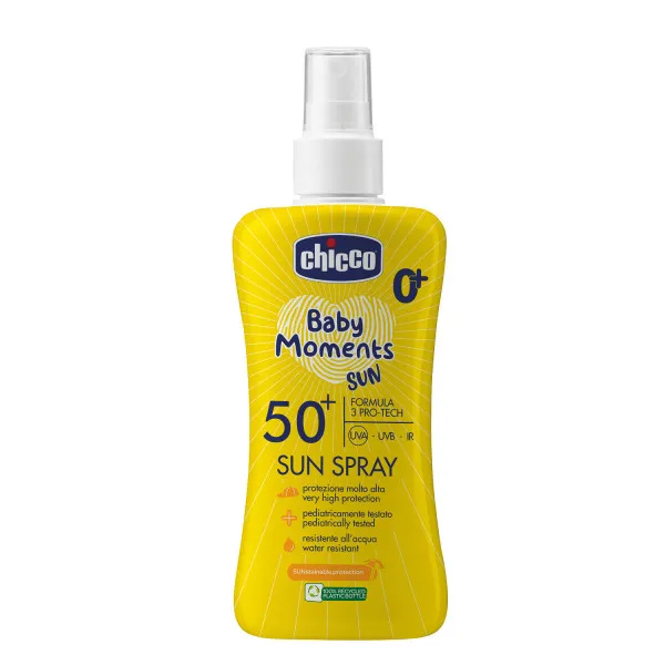 Chicco sprej za suncanje SPF50+, 150ml 