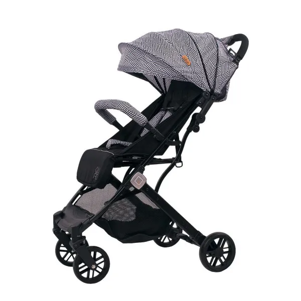 Jungle kolica quad linije crno-bijela
