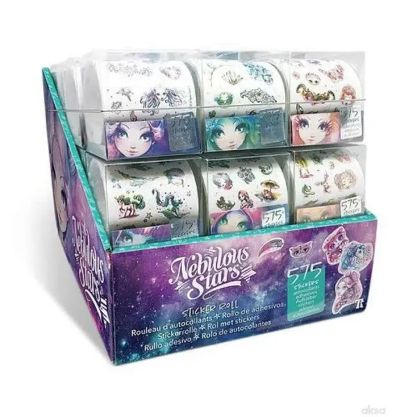 Ost stiker nalepnice Nebulous Stars,575kom NS11524