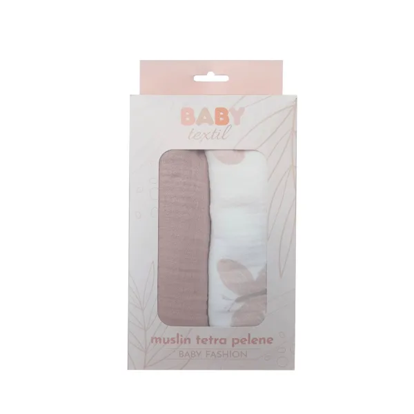 Baby Textil tetra pelene od muslina 2/1 Leptirići