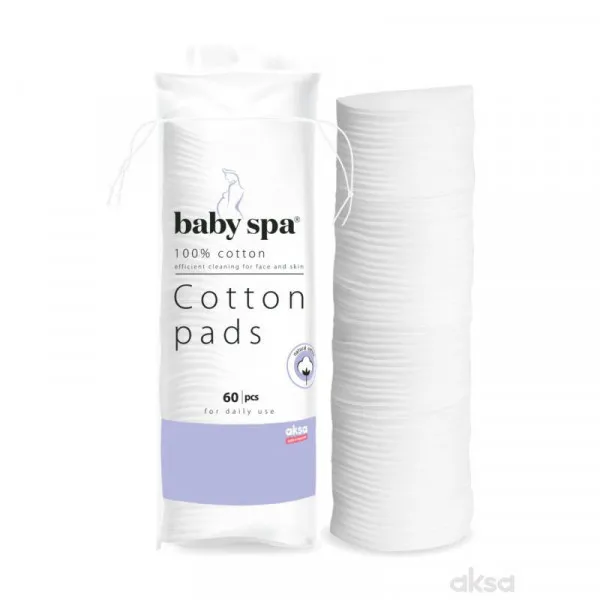Baby spa kozmetički jastučići 60/1