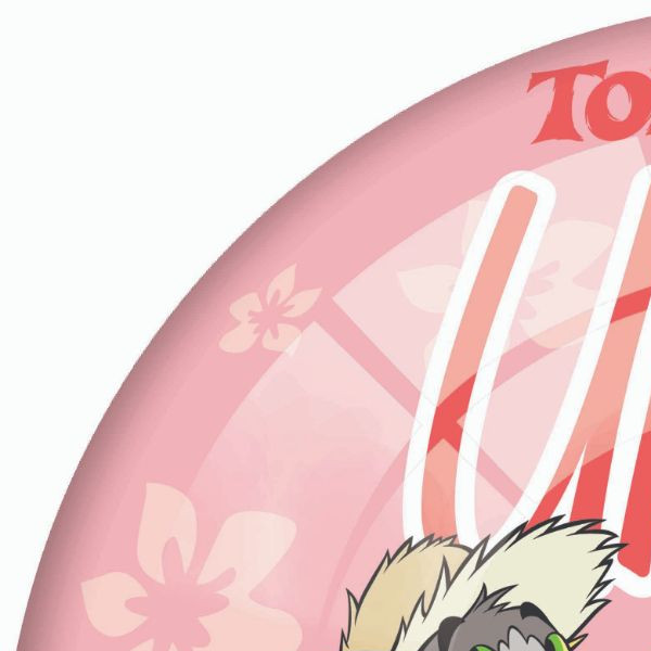 Dema stil lopta Tom&Jerry roze, 23cm 