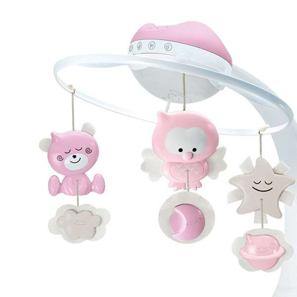 INFANTINO muzička vrteška 3U1 roze 049142 