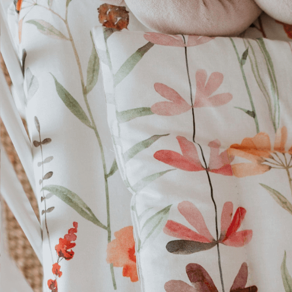 Baby Textil posteljina Cvetni svet 4/1, 80x120cm 