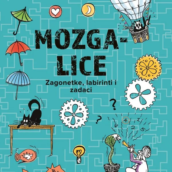 Malik knjiga Mozga-lice plava 6+ 