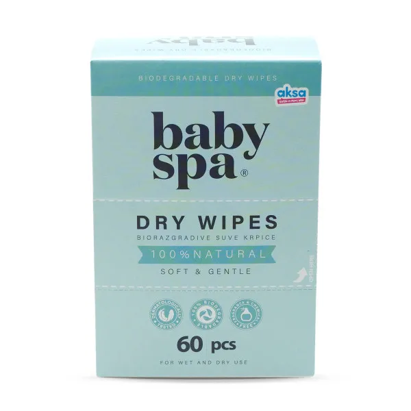 Baby Spa suve krpice 60 kom