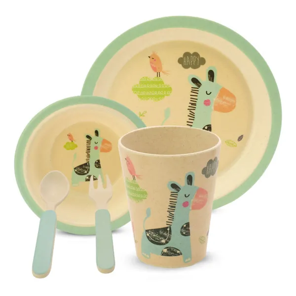 Baby Chef Bamboo Fibre Set za hranjenje